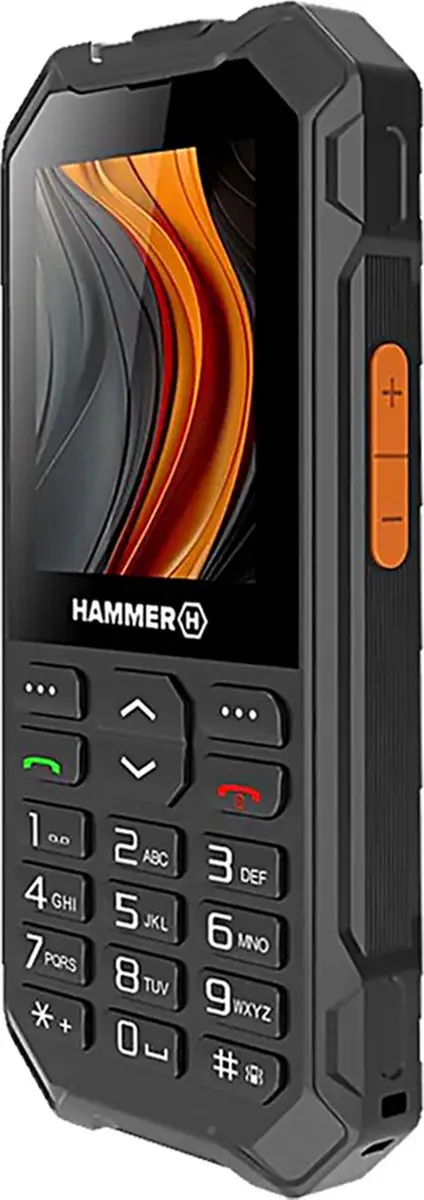 Hammer 6 LTE TEL000928 Bouwtelefoon - IP68 - 2500mAh - Zwart