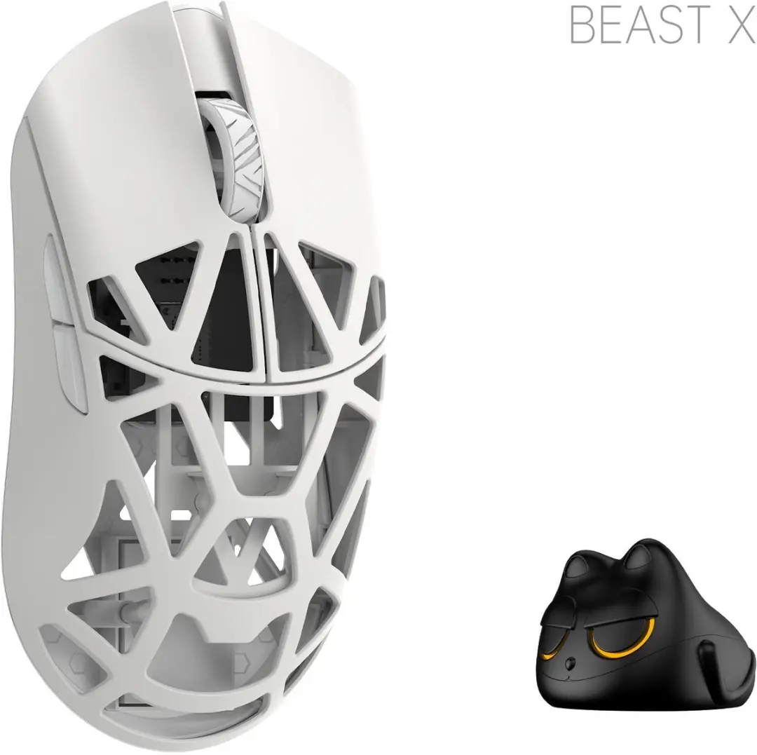 WLmouse MPRO-SHIXIN-WHITE-O Gaming Muis