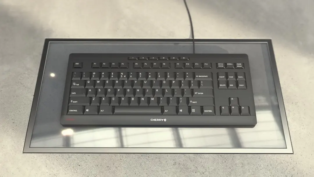 Cherry JK-8600EU-2 TKL Toetsenbord - Zwart