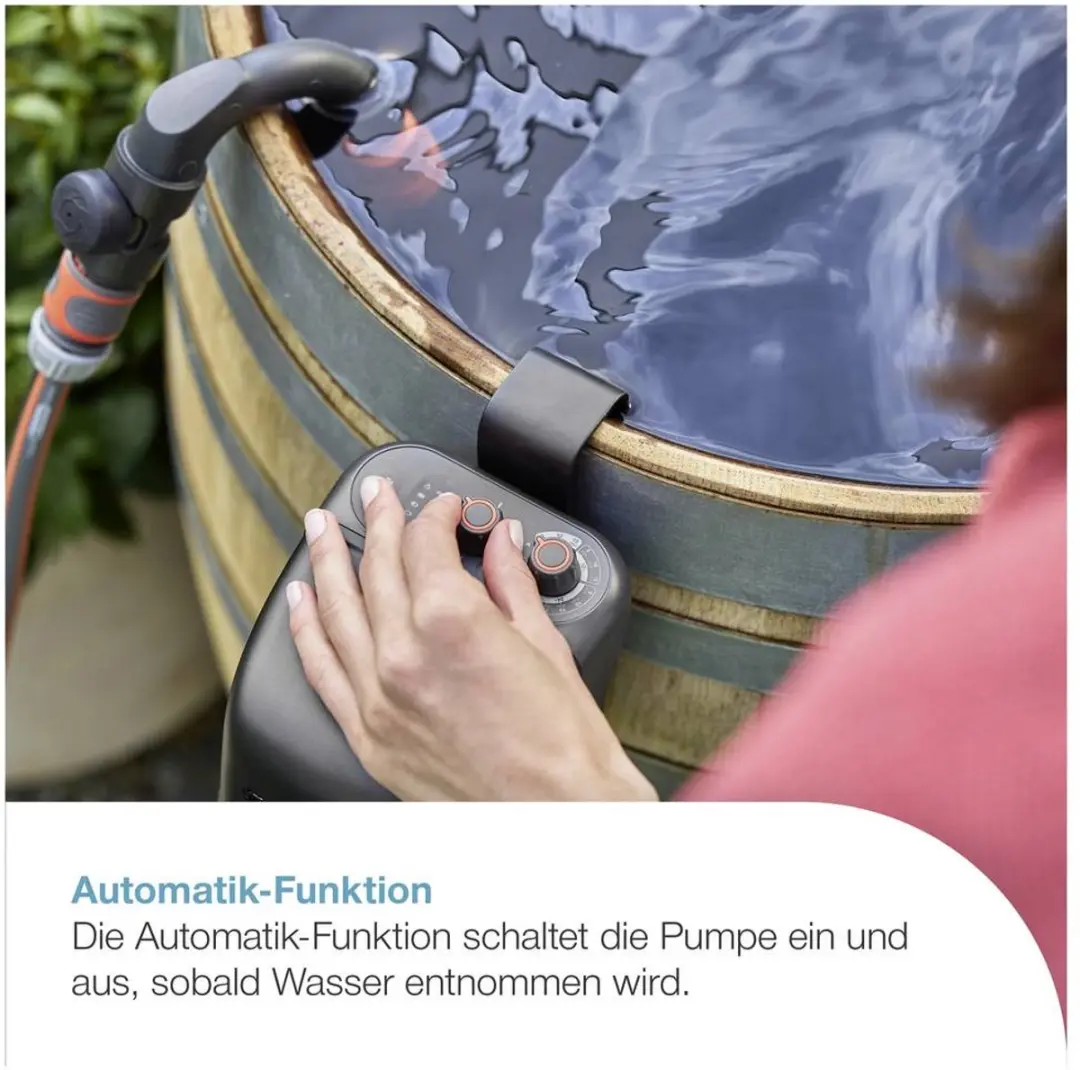 Gardena Accu Regentonpomp 2400 ComfortAutomatic 18V - 2400 l/h - afbeelding 6 van 6