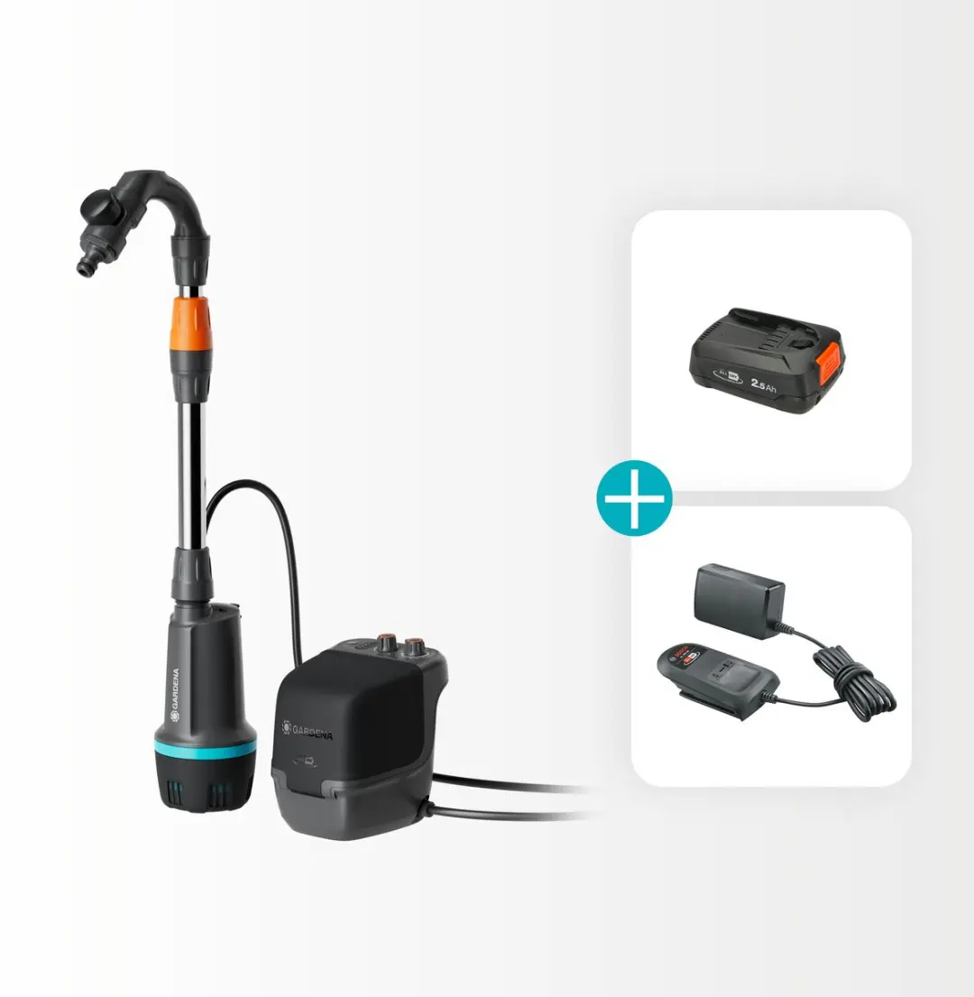 Gardena Accu Regentonpomp 2400 ComfortAutomatic 18V - 2400 l/h