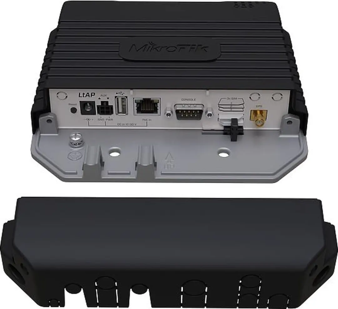 Mikrotik LtAP RBLTAP-2HND Router - 1x PoE - Zwart