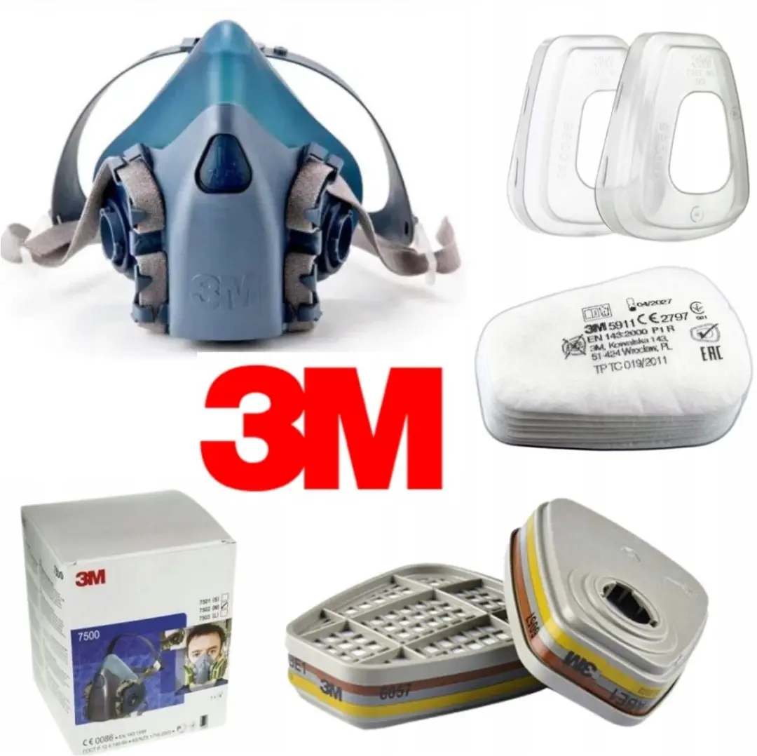 3M 7503 Halfgelaatsmasker L