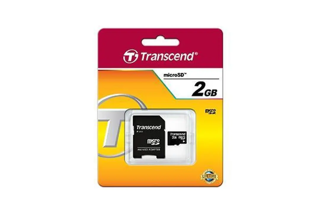 Transcend TS2GUSD MicroSD Geheugenkaart 2GB