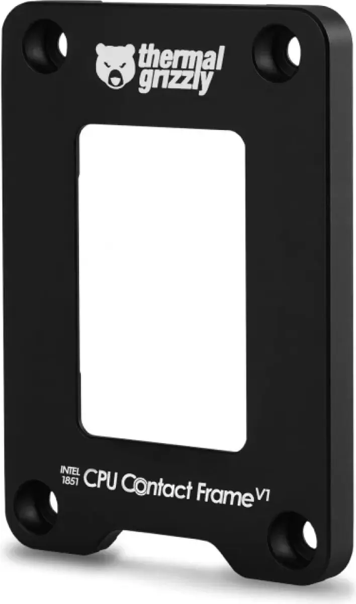 Thermal Grizzly CPU Contact Frame V1 Intel 1851 - Zwart