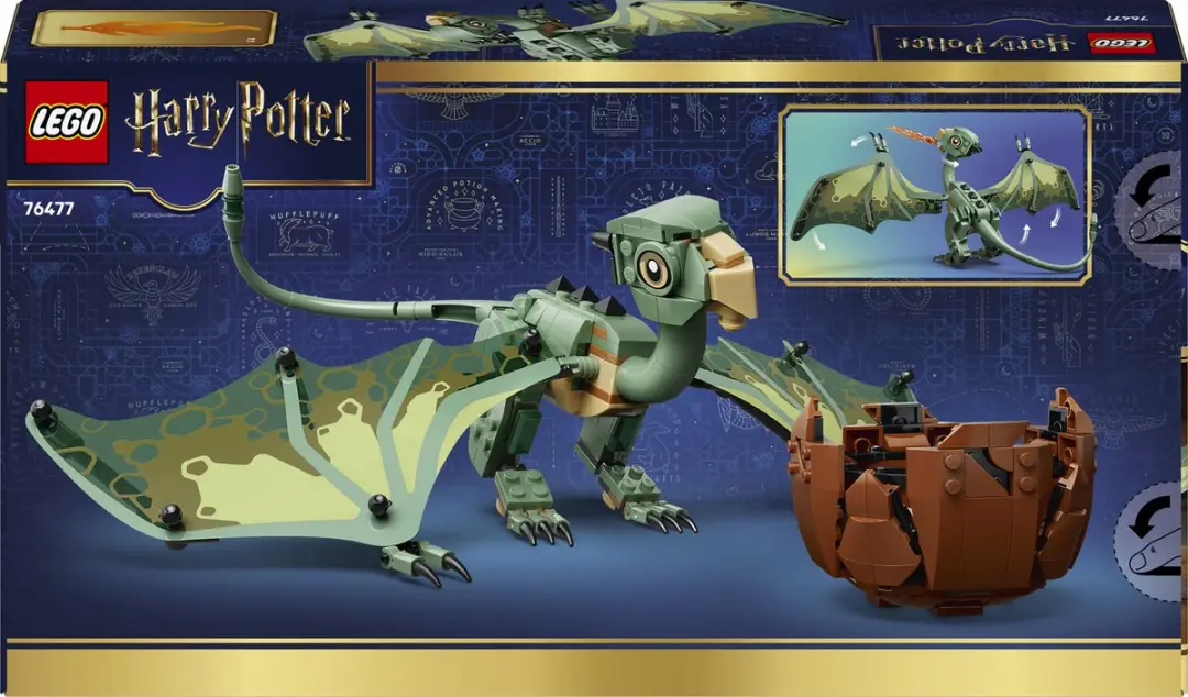 LEGO Harry Potter Norbert Hagrids Babydraak 76477 - 482 Stukken - Meerkleurig - afbeelding 6 van 6