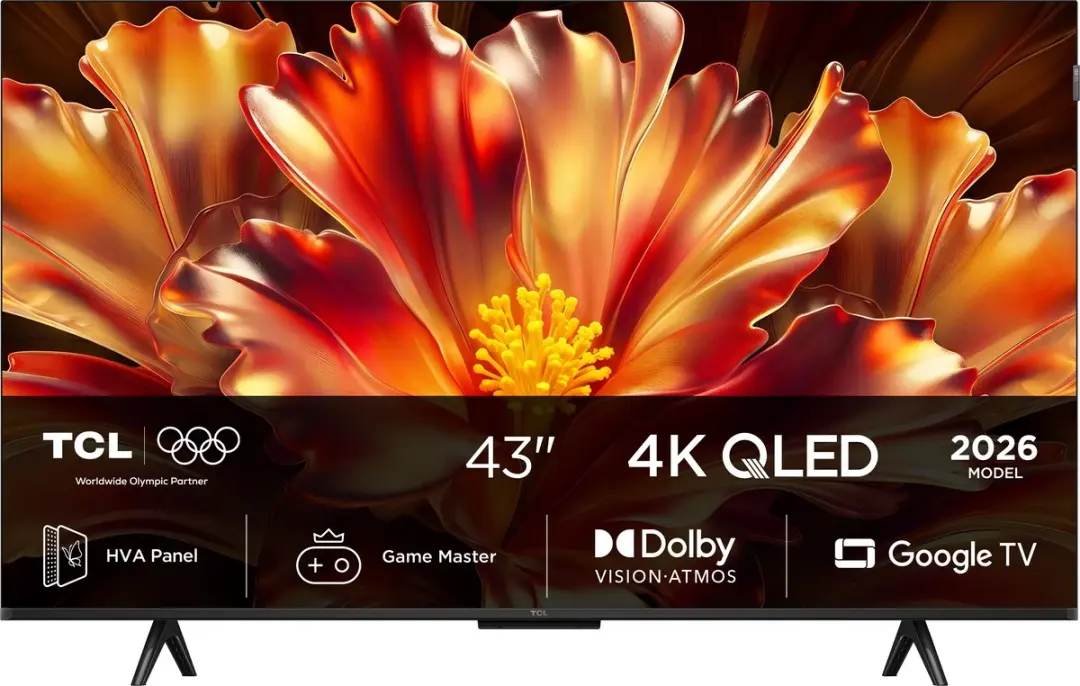 TCL QLED780L 43QLED780L 4K Smart TV - 109cm Zwart - afbeelding 6 van 6