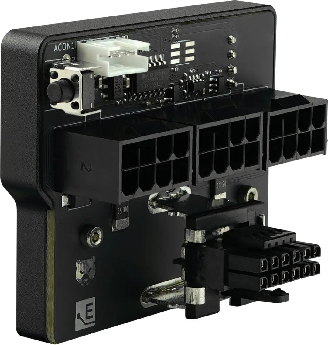Thermal Grizzly WireView TG-WV-P38H1N GPU-adapter 12VHPWR naar 3x8Pin - OLED - Zwart