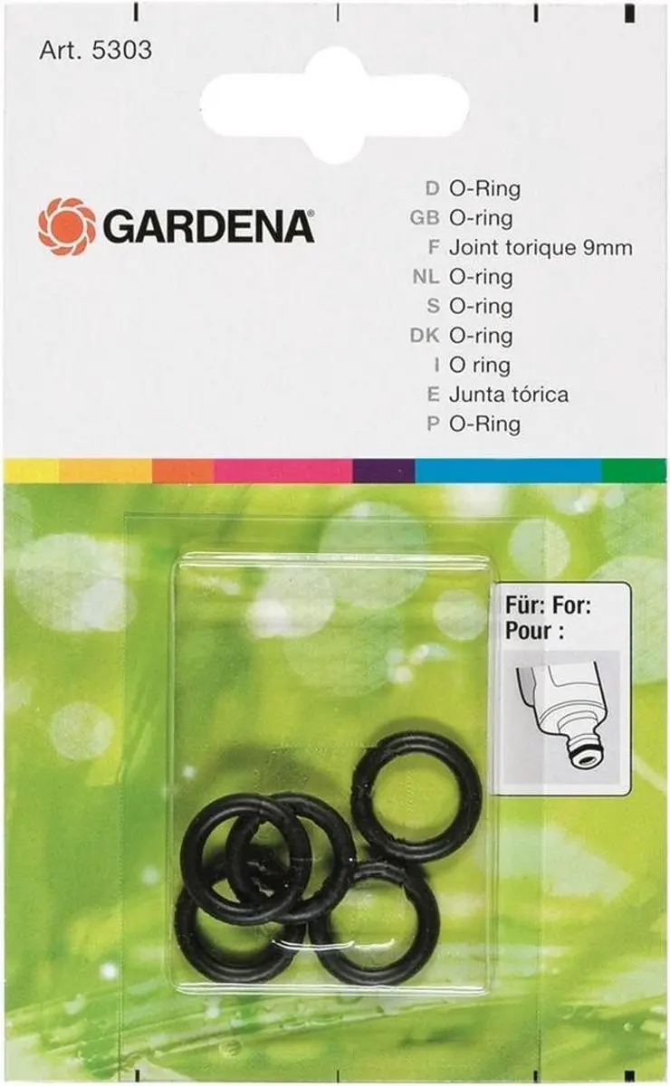 Gardena O-ring 9mm