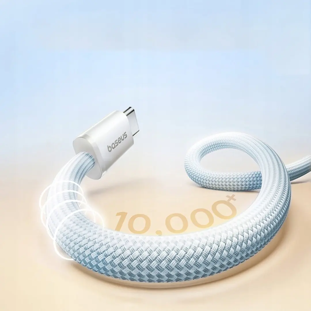 Baseus USB-C Kabel 100W PD 1m - Transparent