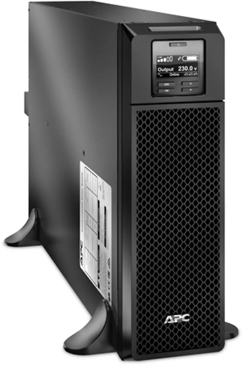 APC Smart-UPS SRT5KXLI On-Line UPS - 5000VA/4500W - 12 Stopcontacten - Zwart