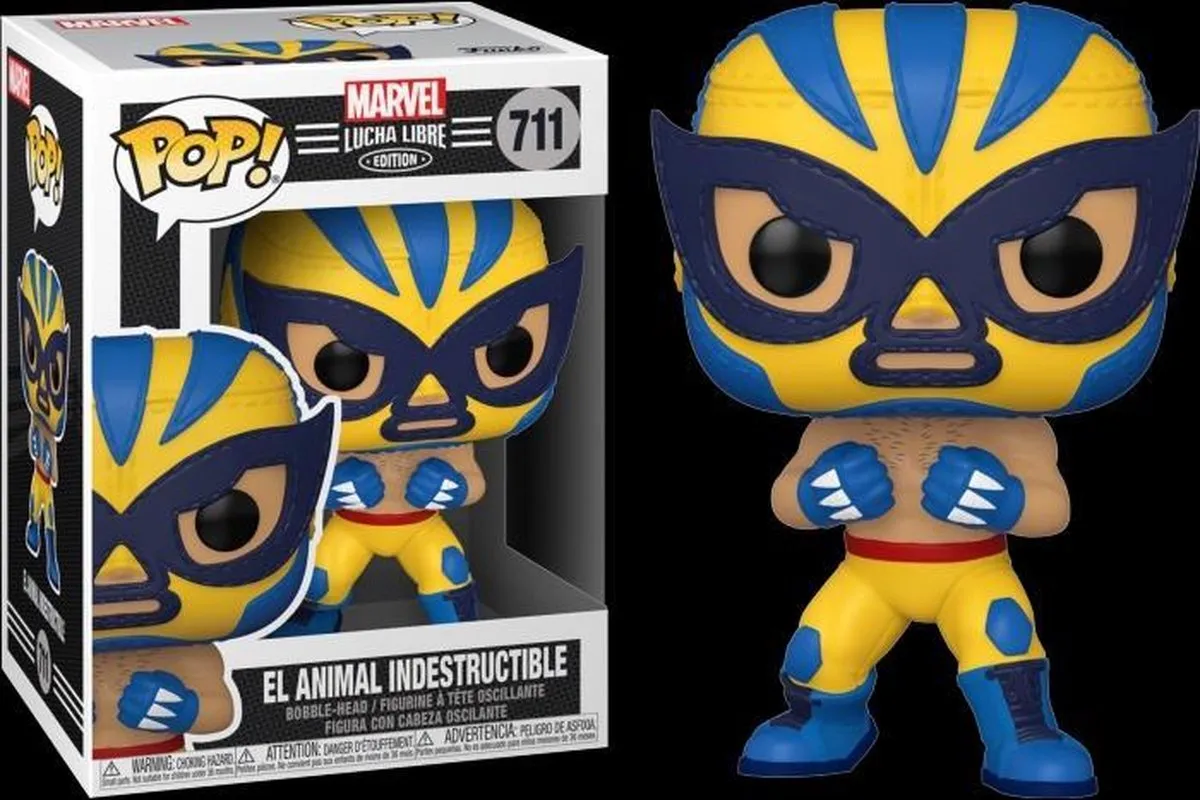 Funko Pop! Marvel Lucha Libre El Animal Indestructible 53873 - Veelkleurig - afbeelding 6 van 6