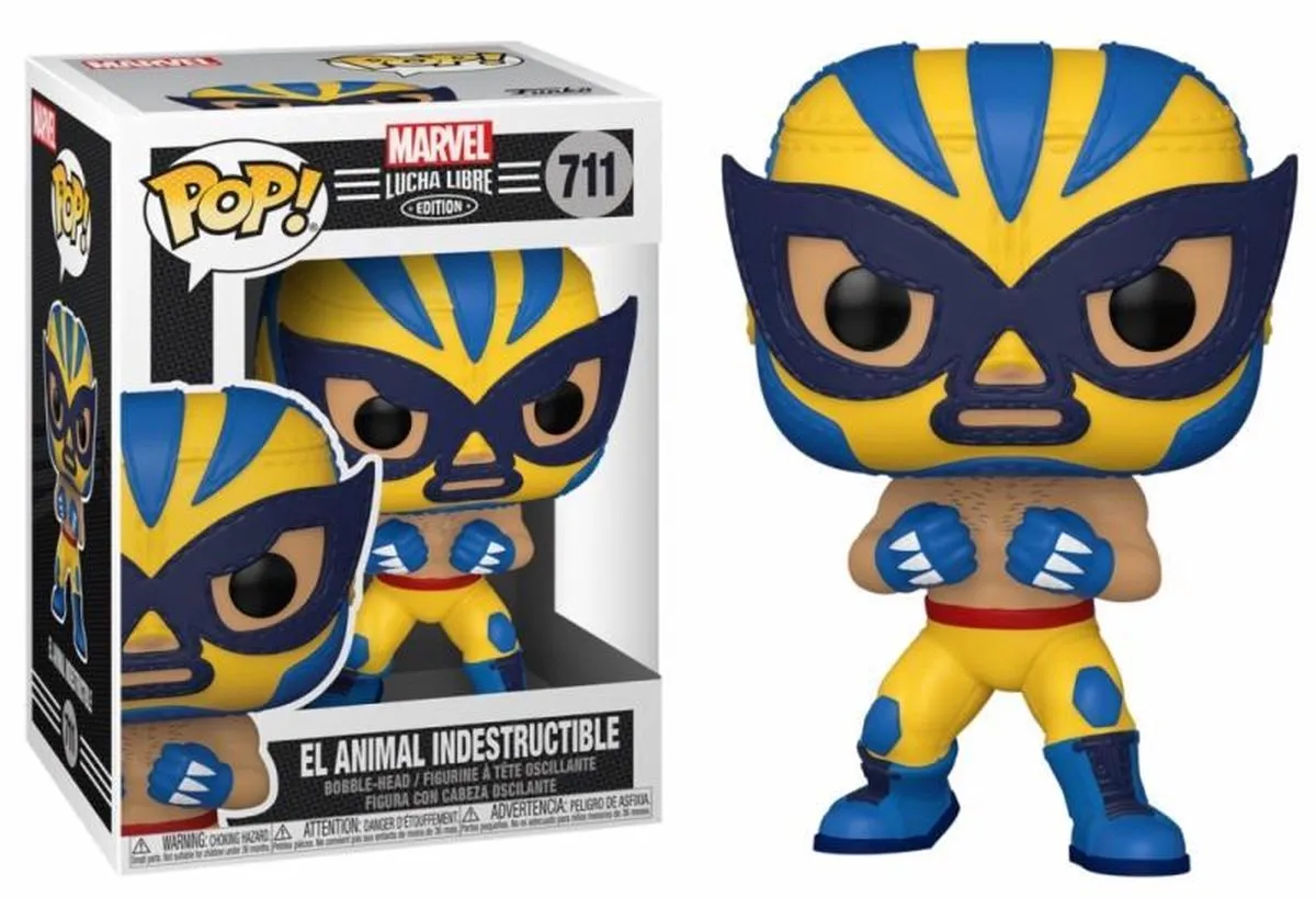 Funko Pop! Marvel Lucha Libre El Animal Indestructible 53873 - Veelkleurig