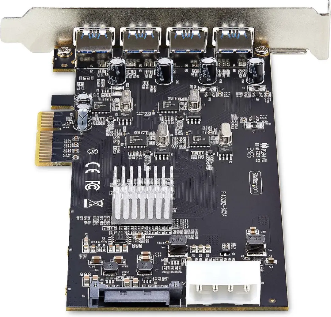 Startech P5Q4A-USB-CARD PCI-kaart - afbeelding 6 van 6