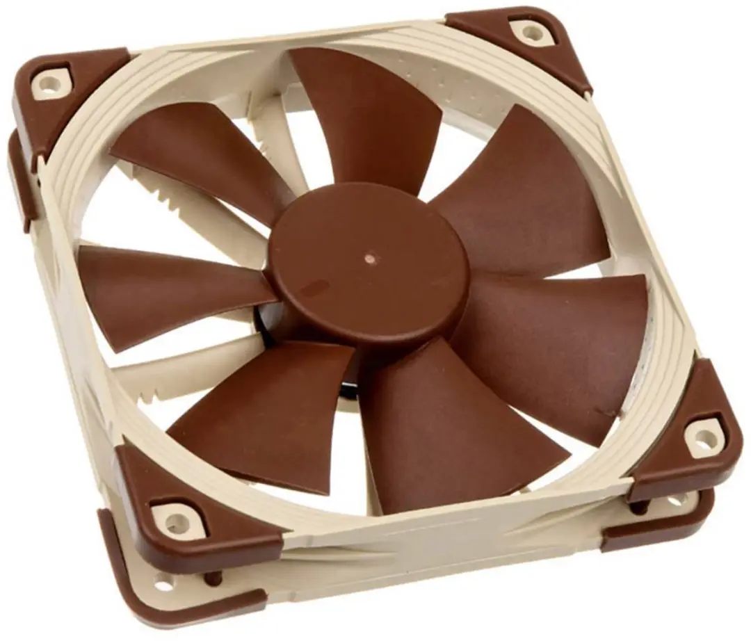 Noctua NF-F12 5V CPU-koeler - 120x120x25mm - Bruin/Beige