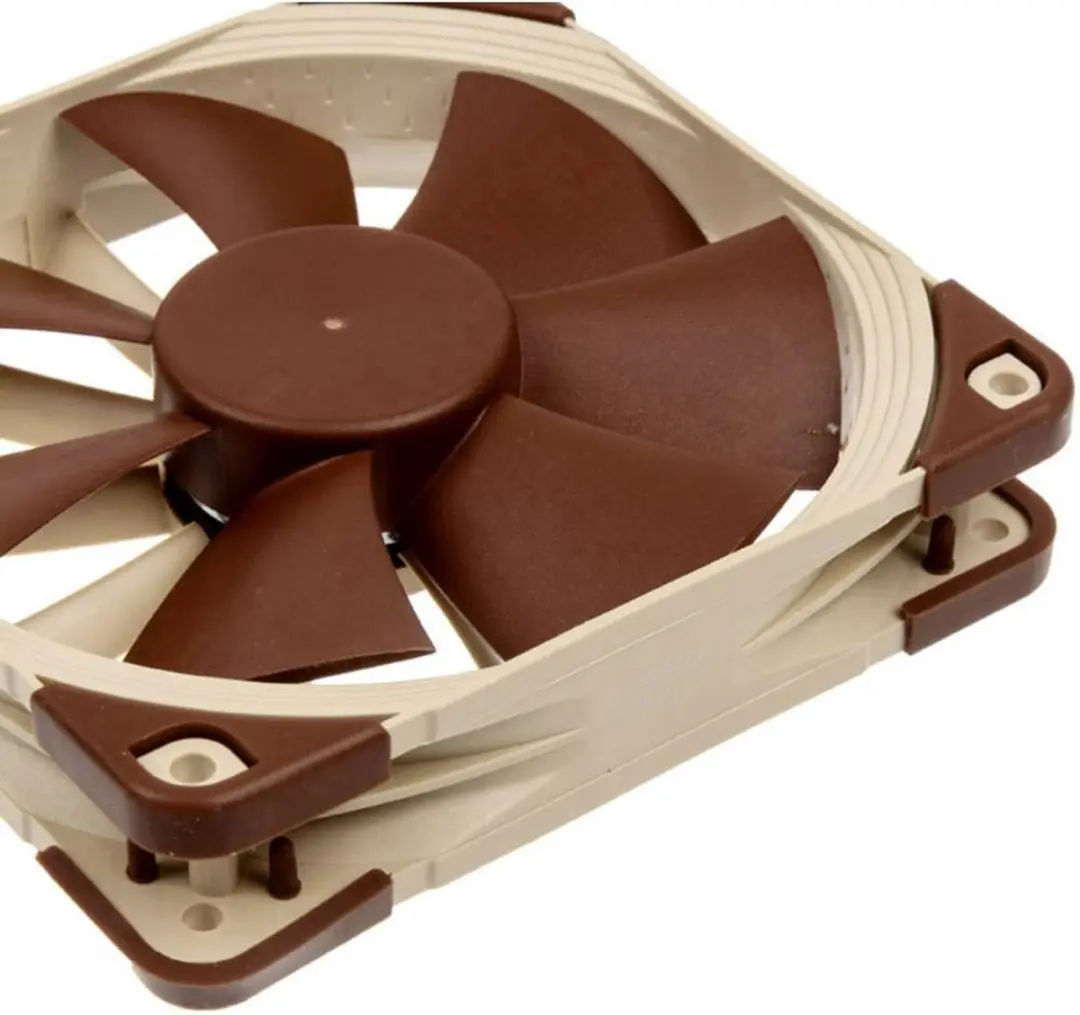 Noctua NF-F12 5V CPU-koeler - 120x120x25mm - Bruin/Beige
