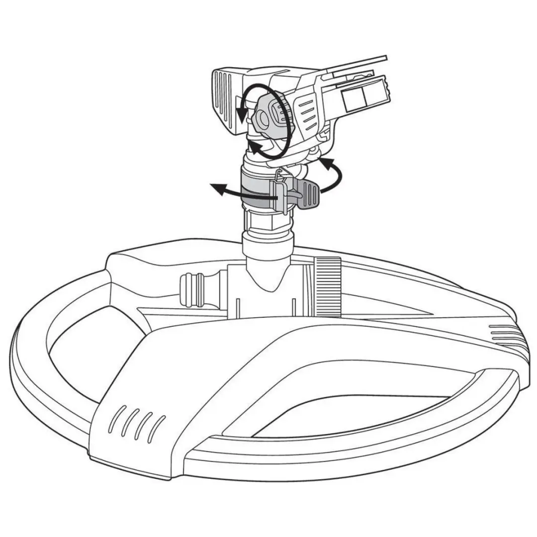 Gardena Premium Pulserende Sproeier - Cirkel