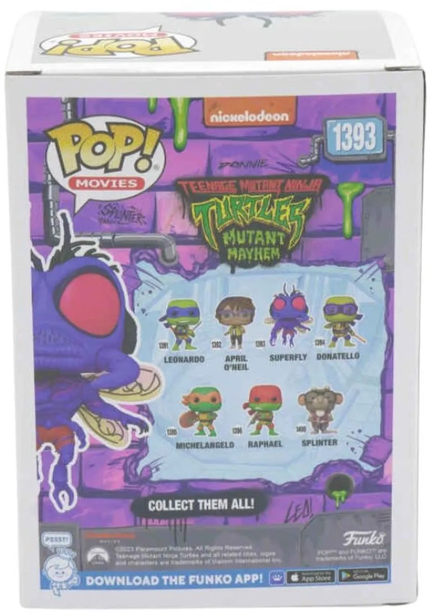 Funko Pop Movies TMNT Superfly #1393 - Multi