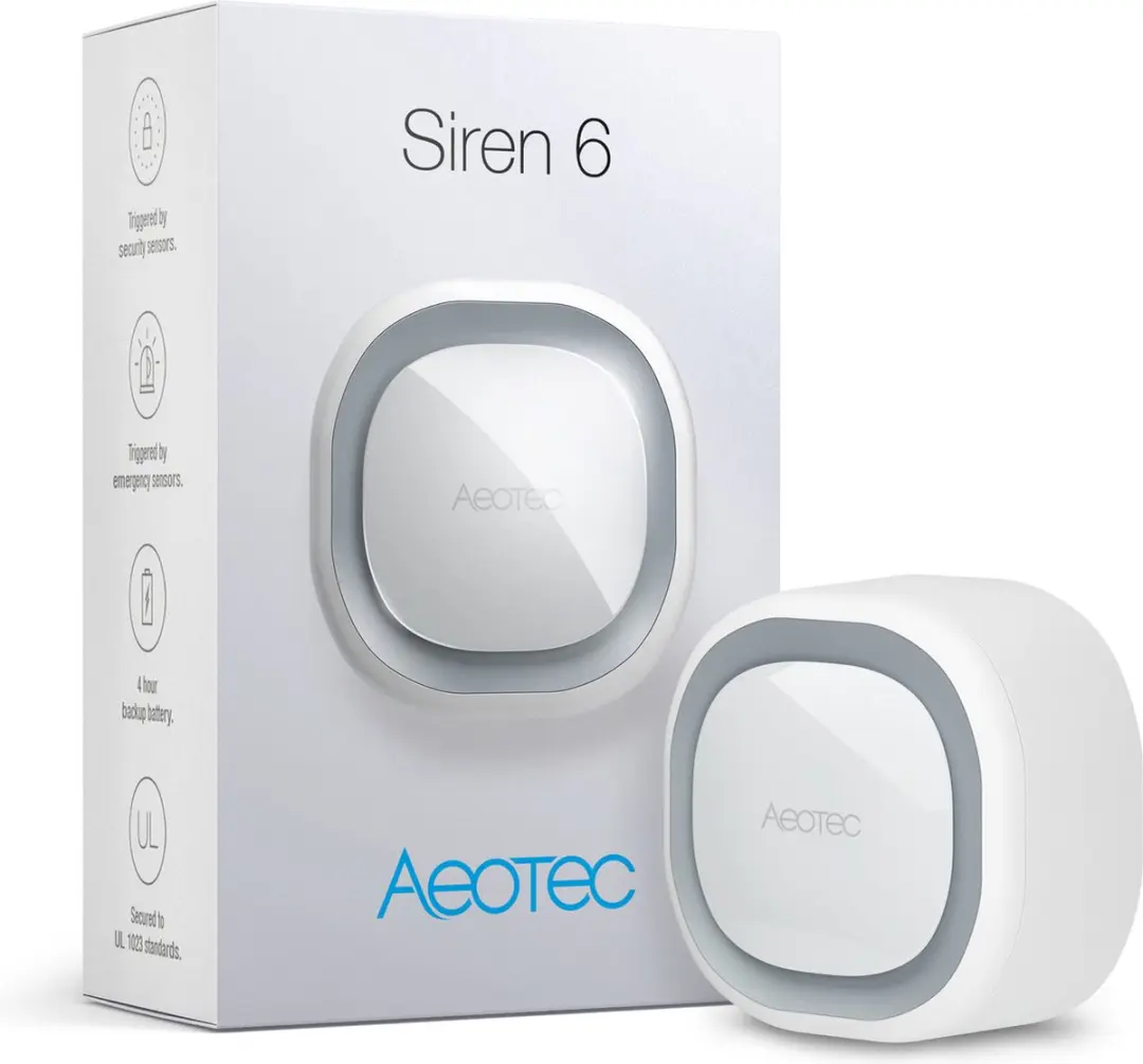AEON LABS Aeotec Siren 6 Z-Wave Binnensirene