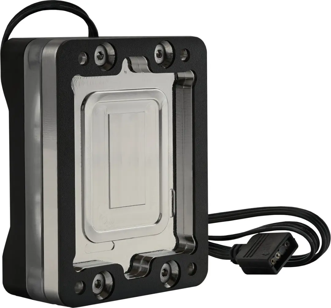 Thermal Grizzly Intel Mycro Direct-Die Pro Waterblok - aRGB - Zwart/Zilver