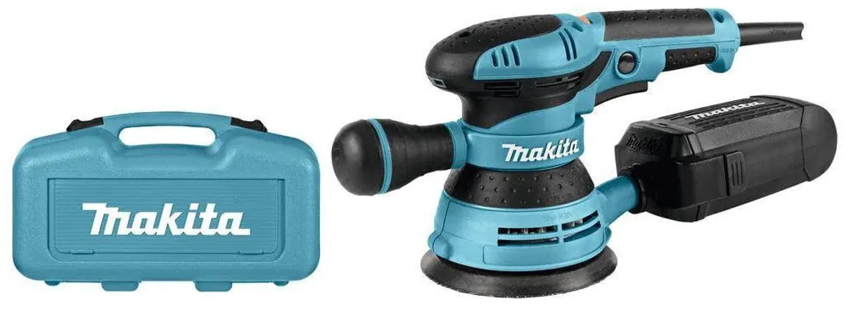 Makita BO5041K Excentrische Schuurmachine 125mm 300W - met Stofbox