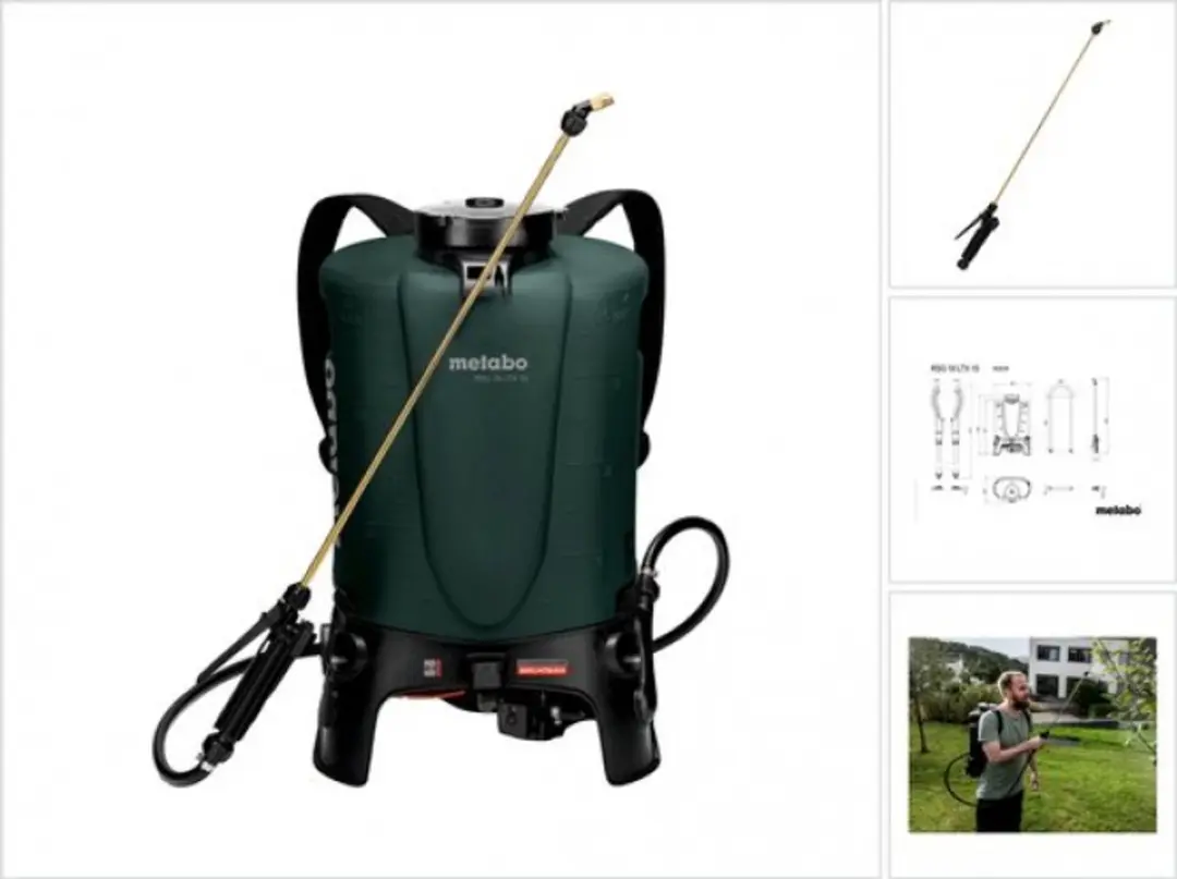 Metabo RSG 18 LTX 15 Rugspuit 15L