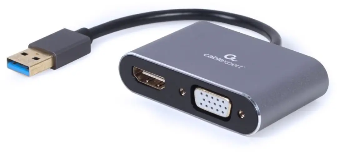 Cablexpert USB3-HDMIVGA-01 Beeldschermadapter