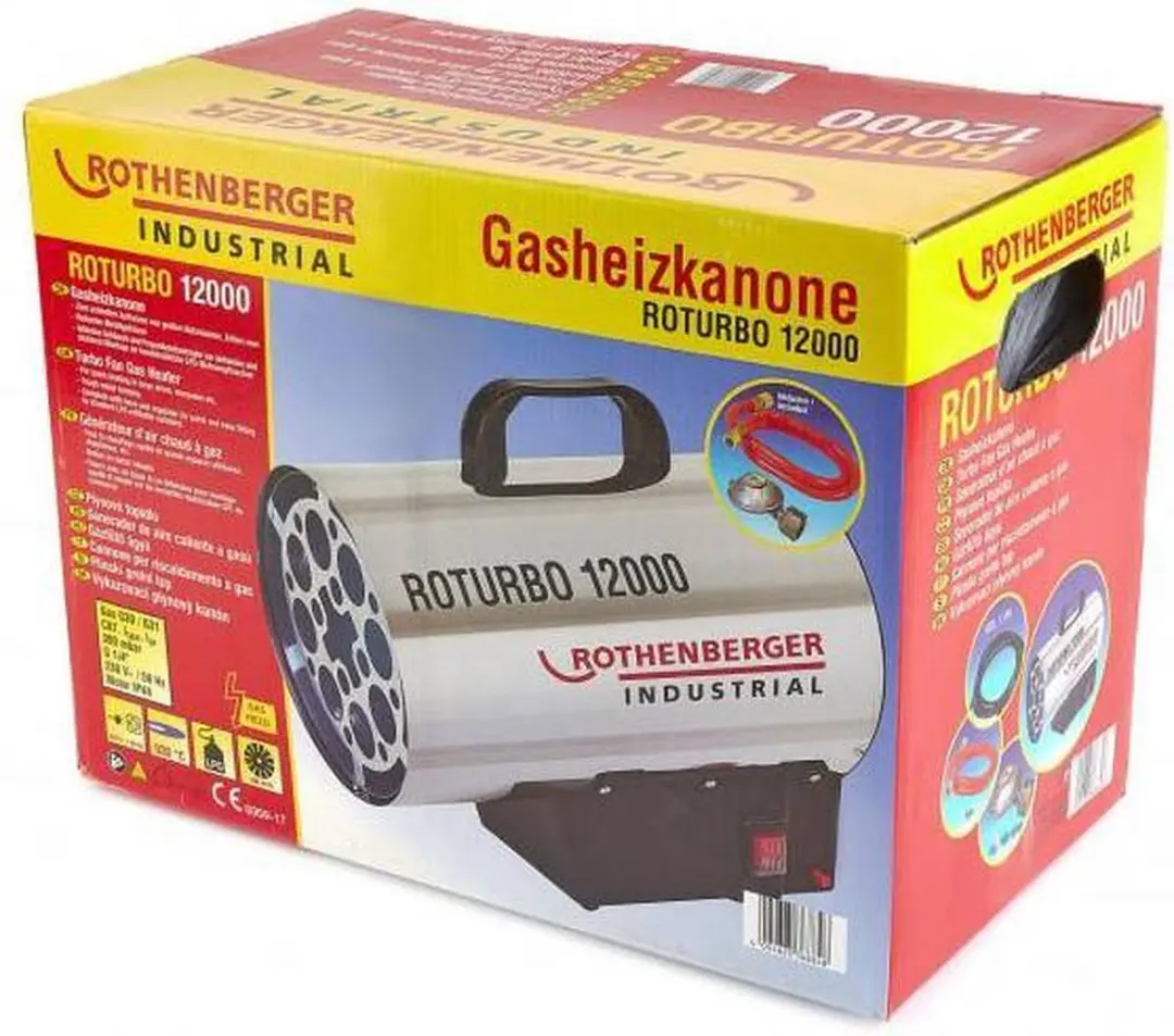 Rothenberger Heteluchtkanon 13200W - afbeelding 6 van 6