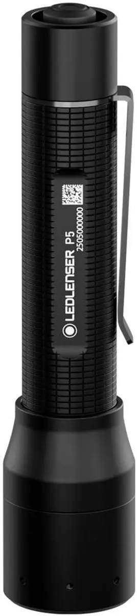 Ledlenser P5 Zaklamp - 200 Lumen - 170m - Zwart