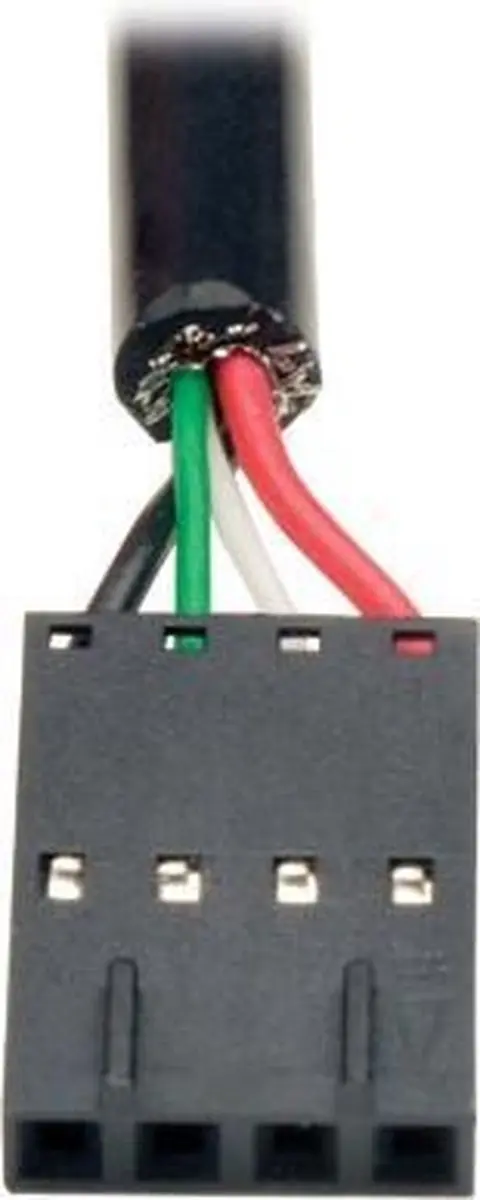 Tripp Lite U024-06N-IDC USB-kabel 0,15m - Zwart