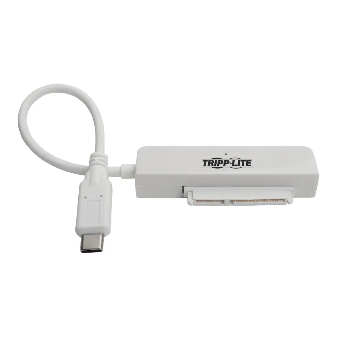 Tripp Lite U438-06N-G1-W USB-C naar SATA III Adapter - Wit