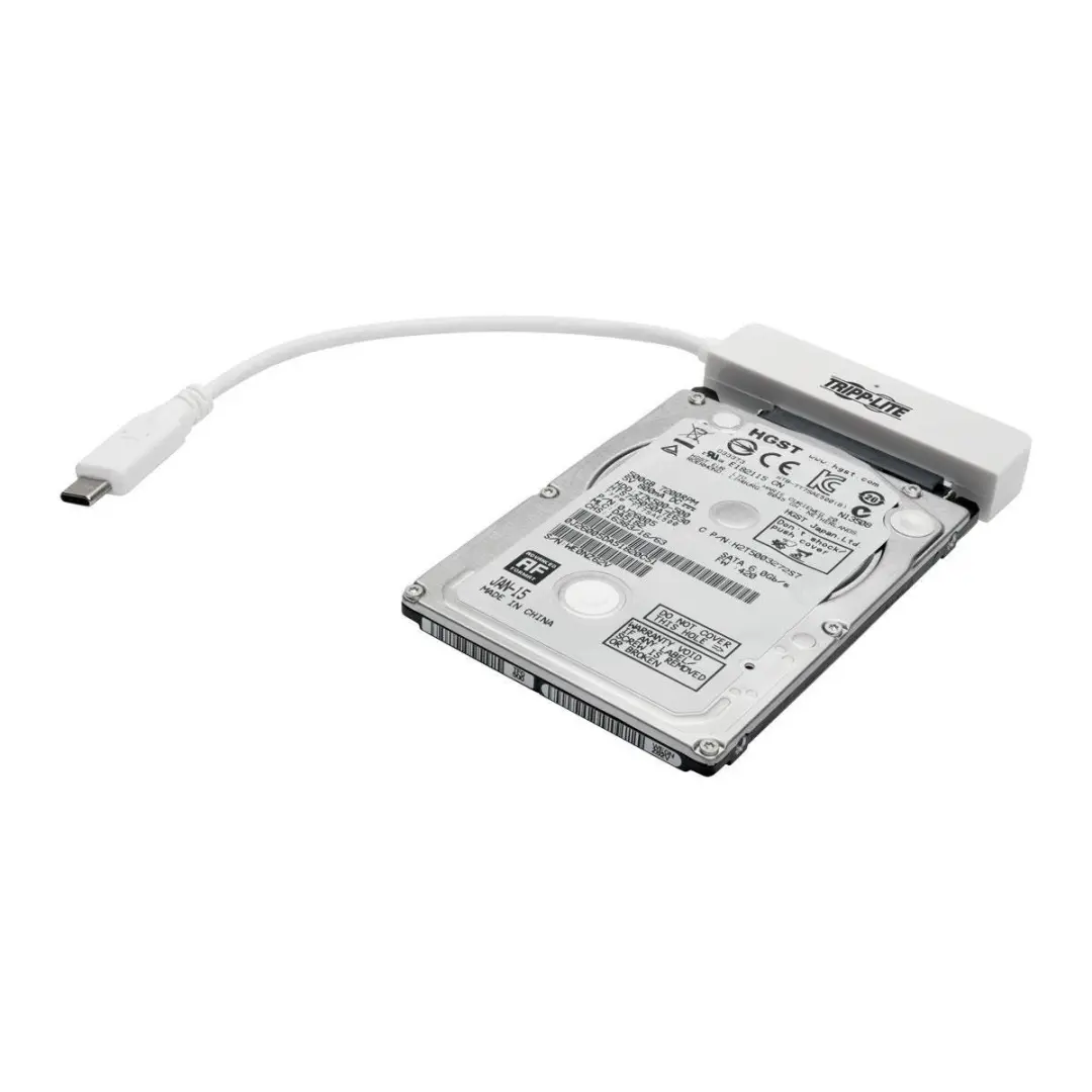 Tripp Lite U438-06N-G1-W USB-C naar SATA III Adapter - Wit