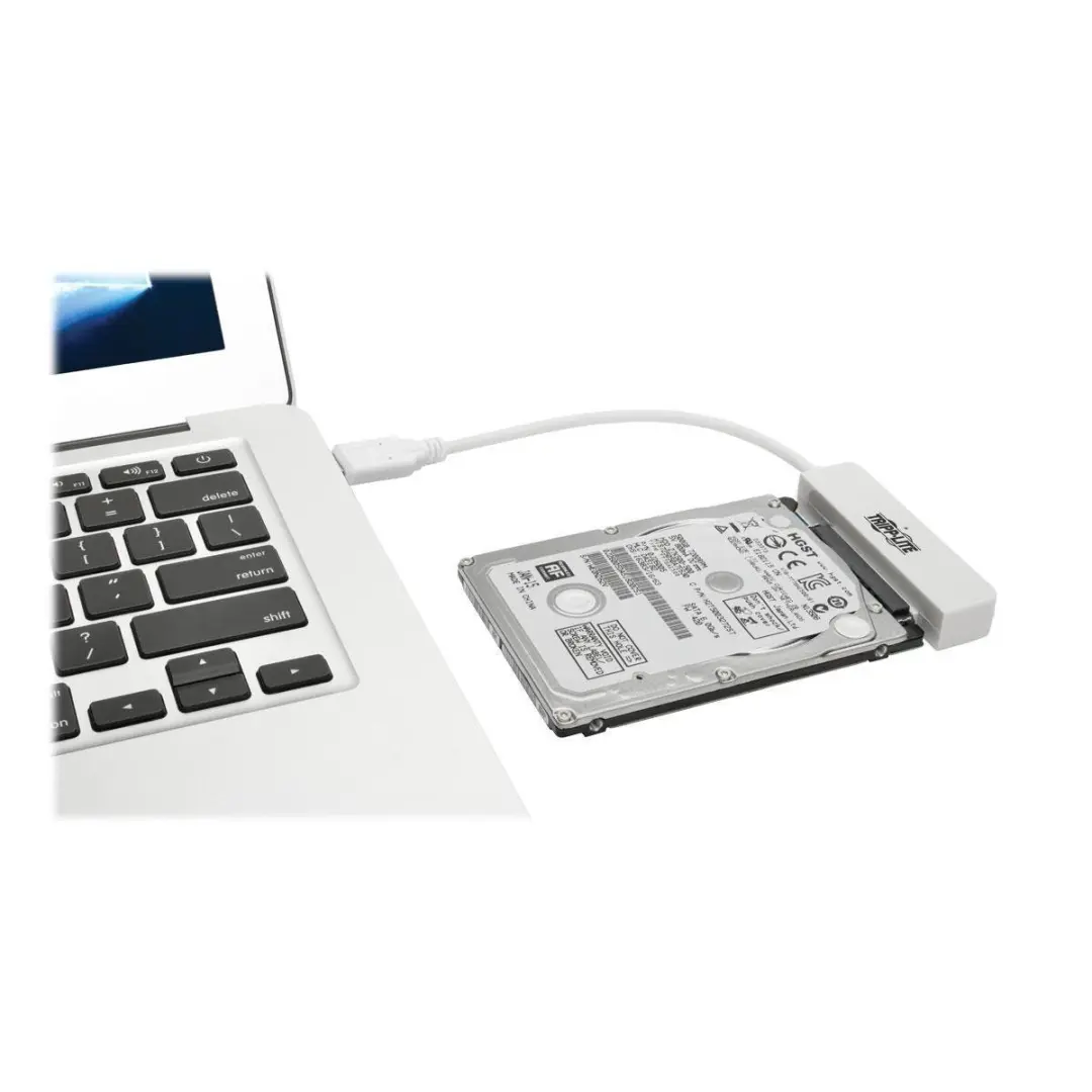 Tripp Lite U438-06N-G1-W USB-C naar SATA III Adapter - Wit