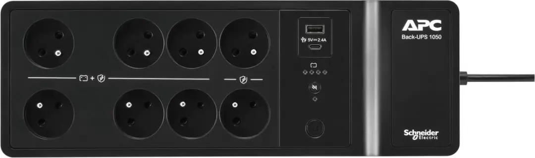 APC Back-UPS BE1050G2-FR Noodstroomvoeding 1050VA - 8x Penaarde - 2 USB