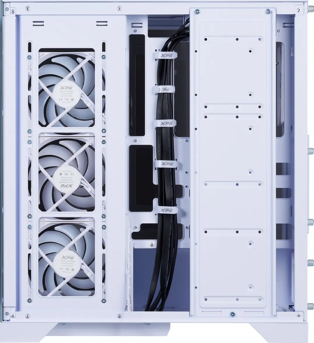 ADATA XPG Invader X BTF Midi Tower Wit - 4 Ventilatoren