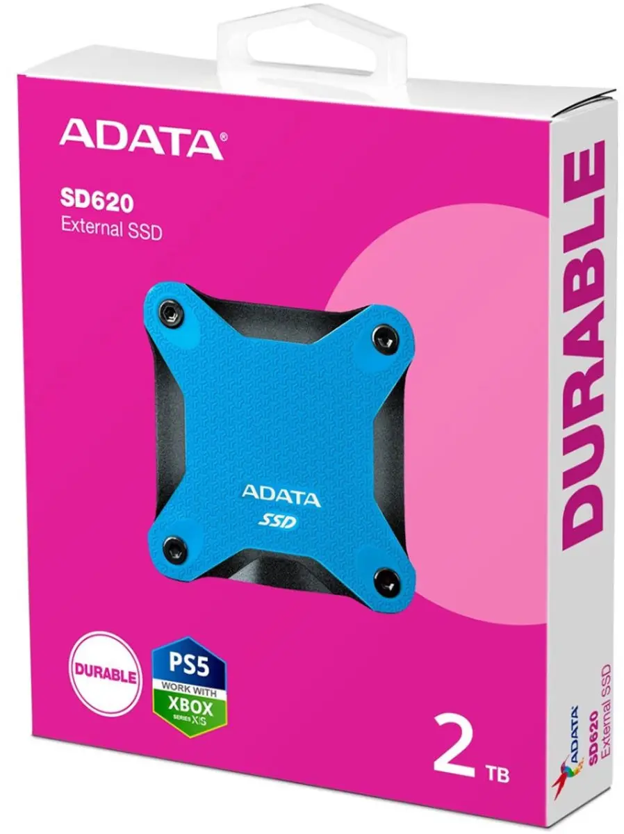 ADATA SD620 Externe SSD 2TB - USB 3.2 - Schokbestendig