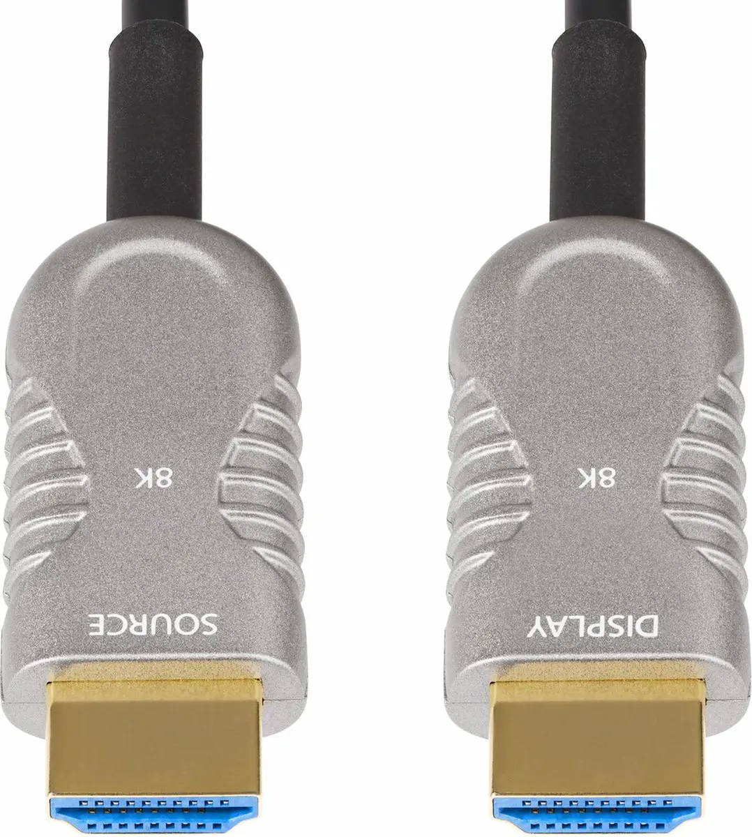Startech 30,4m Hybride Optische HDMI 2.1 Kabel 8K-A-100F-HDMI-CABLE - 48Gbps - Zwart/Zilver - afbeelding 6 van 6