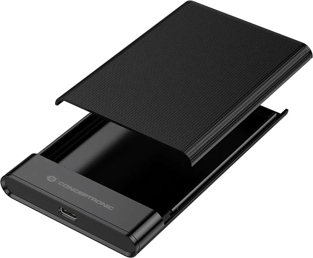 Conceptronic DANTE06B HDD/SSD Behuizing 2.5" - Zwart - afbeelding 6 van 6