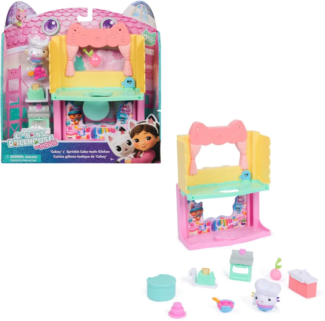 Gabby’s Poppenhuis Cakey’s Cake-tastische Keuken Speelset