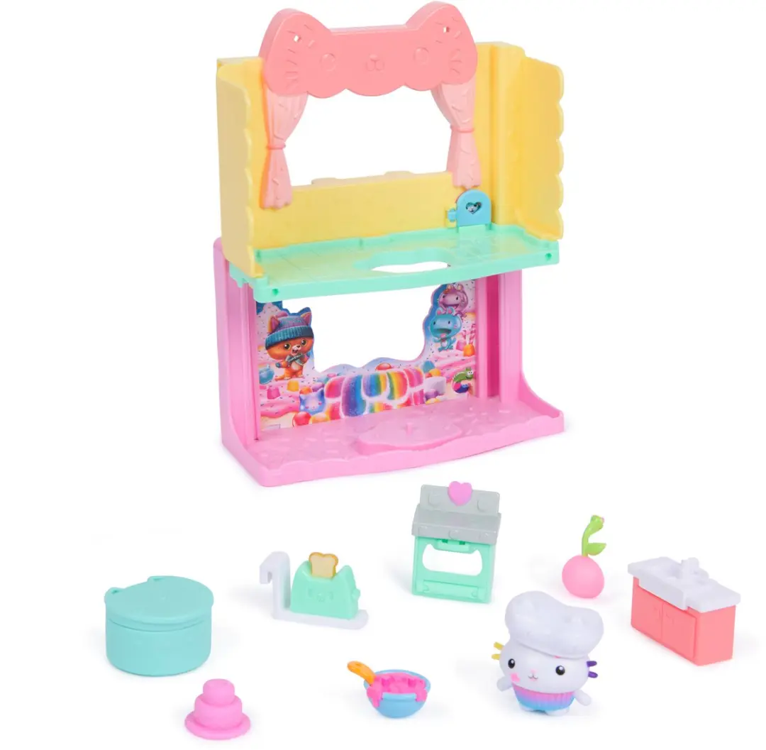 Gabby’s Poppenhuis Cakey’s Cake-tastische Keuken Speelset