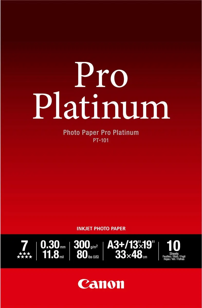Canon PT-101 Pro Platinum Fotopapier A3