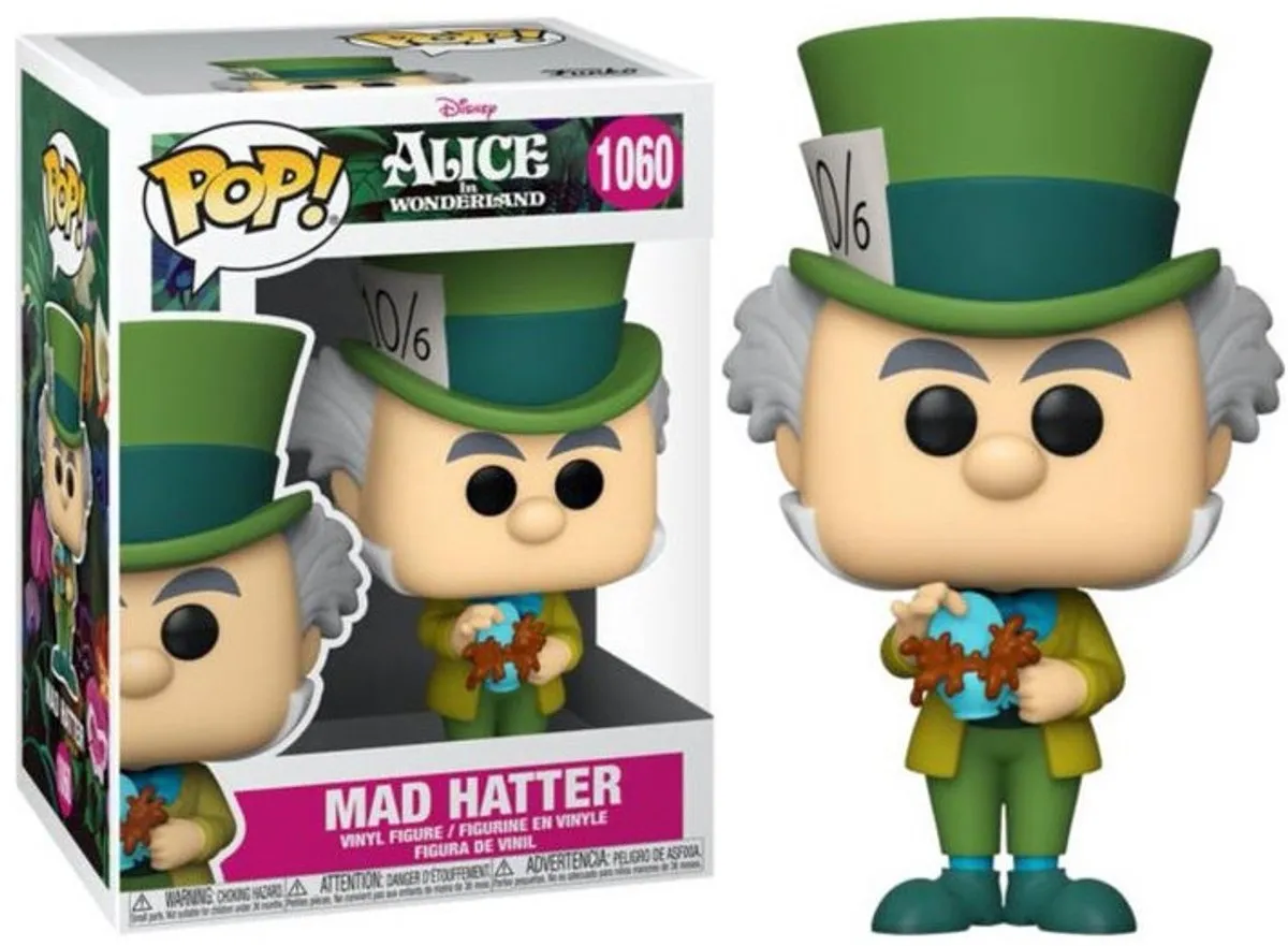 Funko Pop! Disney Alice in Wonderland Mad Hatter - Multicolours