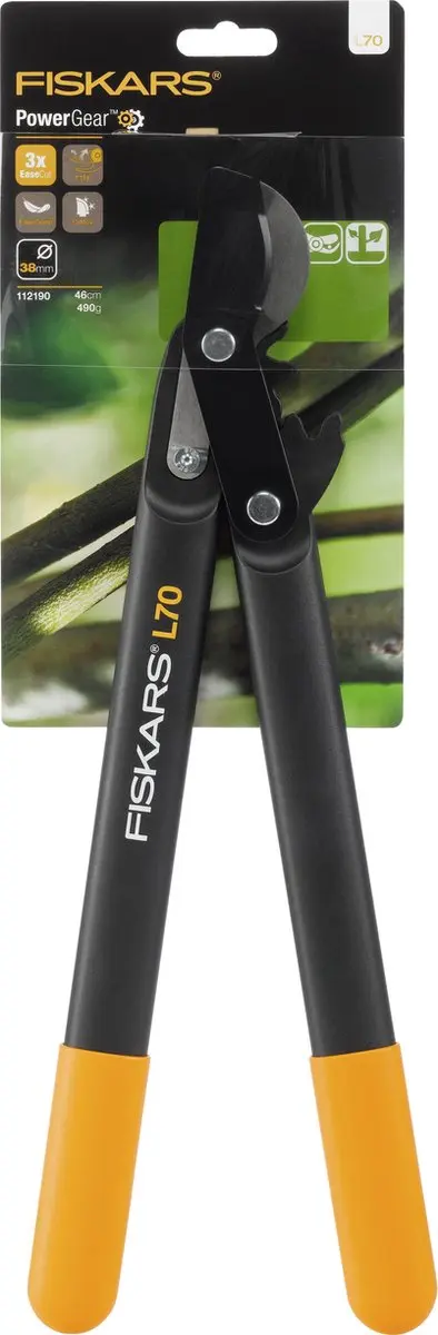 Fiskars Powergear II Takkenschaar 38mm - 45cm