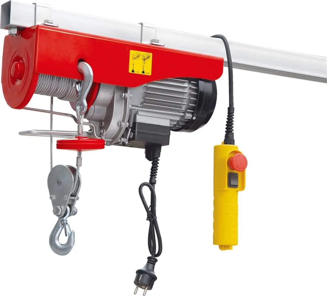 Airpress Elektrische Takel 400-800 Kg - Zwart/Rood/Geel/Zilver - afbeelding 6 van 6