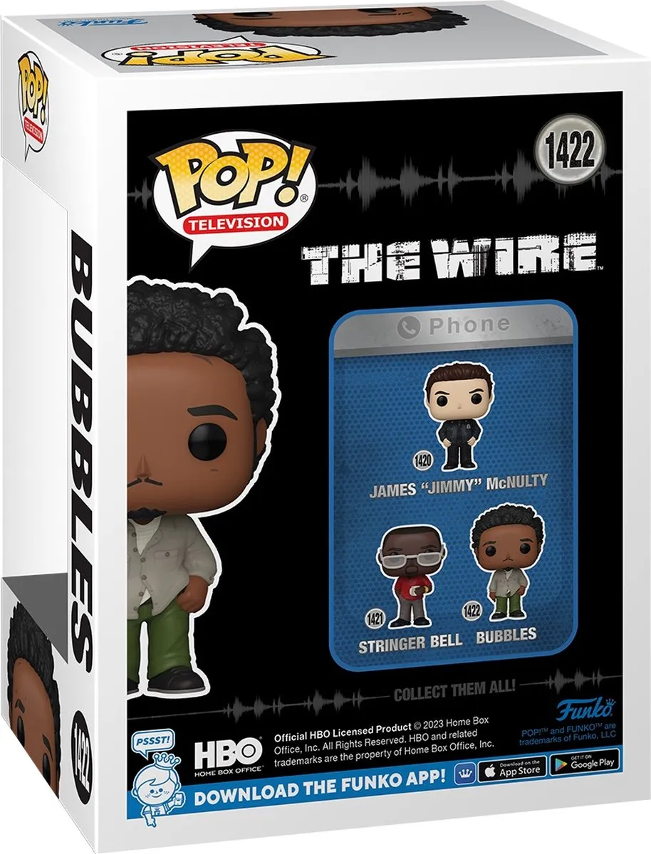 Funko Pop! The Wire Bubbles #1422 - Multi - afbeelding 3 van 5