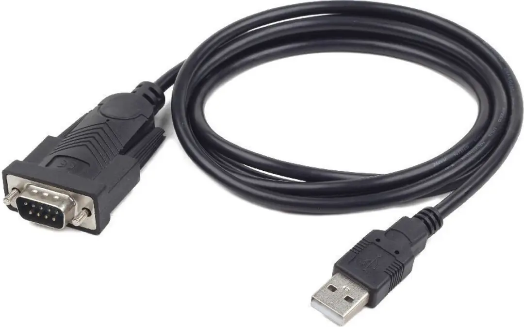 Cablexpert USB naar DB9M Seriële Converterkabel 1.5m - Zwart