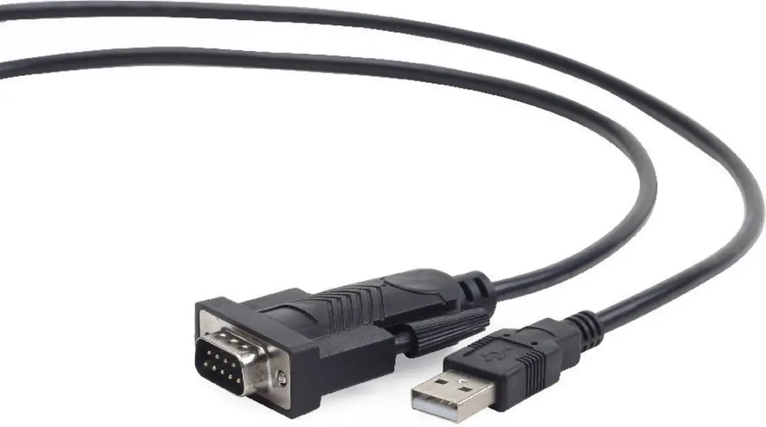 Cablexpert USB naar DB9M Seriële Converterkabel 1.5m - Zwart