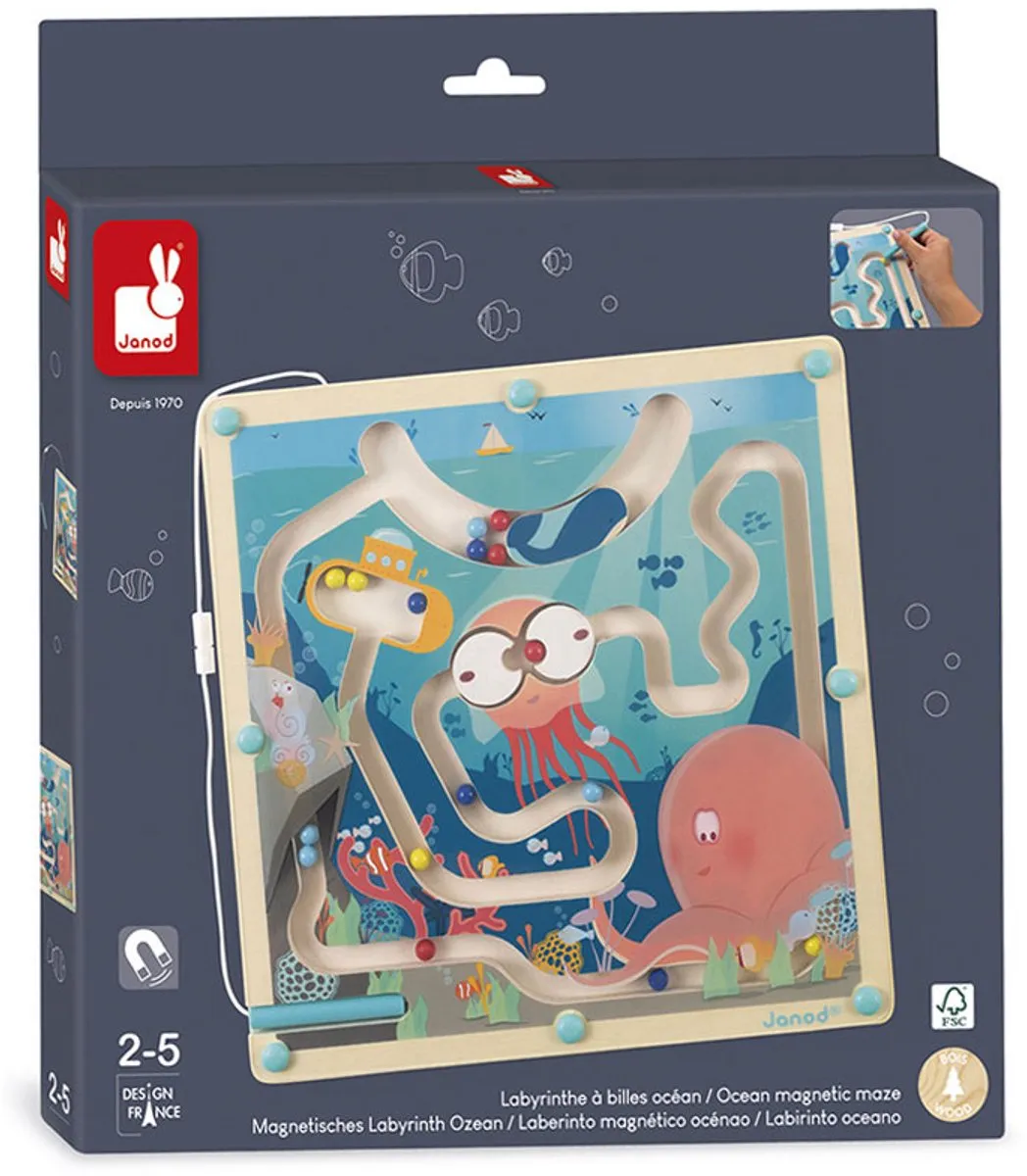 Janod Magnetisch Doolhof Oceaan 5312