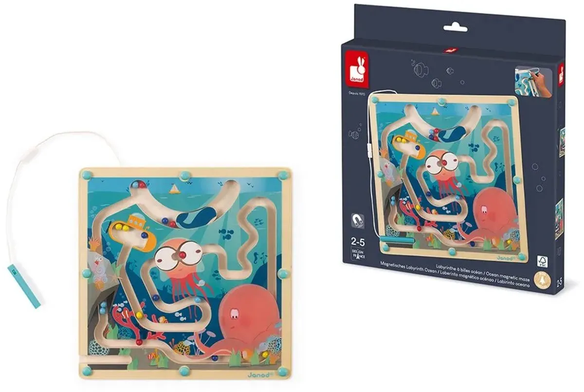 Janod Magnetisch Doolhof Oceaan 5312