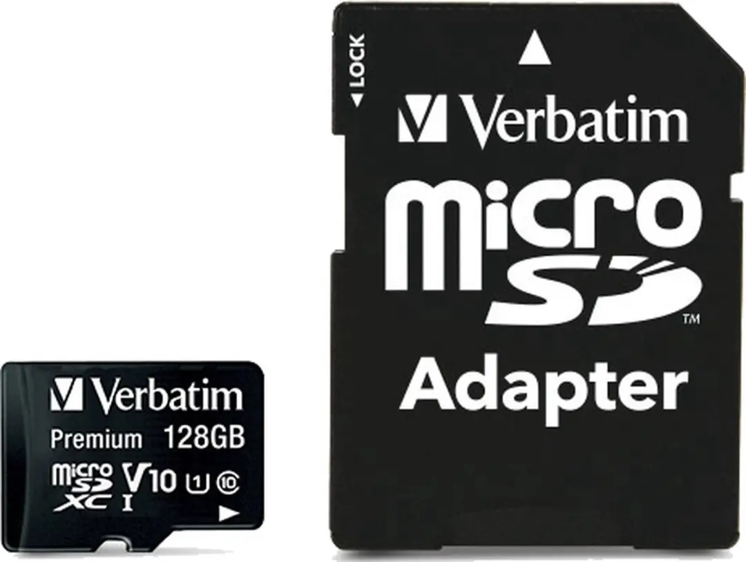 Verbatim MicroSDHC 16GB Class 10 - met Adapter